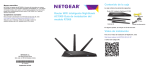 NETGEAR Nighthawk AC1900 Smart WiFi Router Model R700