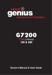 G7200 geniuschargers.com - Genius Battery Chargers