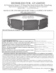 2009 Spanish Frame Pool Manual.indd