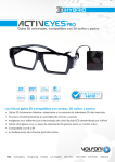 Las únicas gafas 3D compatibles con ambos, 3D activo y