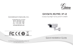 GXV3674_HD/FHD_VF v2 - Grandstream Networks