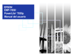 Manual del usuario EMP-7850/ PowerLite® 7850p