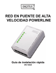 RED EN PUENTE DE ALTA VELOCIDAD POWERLINE