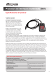 Especificacion de descarga
