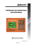 probador de mariposas motorizadas