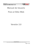Manual del usuario