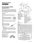 Manual del usuario Animascopio flexible Modelo BR136