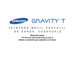 T669 GravityT manual del usuario