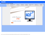 Manual electrónico de monitor LCD Philips