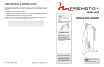 MANUAL DEL USUARIO - Icon Heath & Fitness