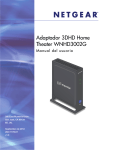 Adaptador 3DHD Home Theater WNHD3002G
