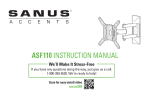 ASF110 INSTRUCTION MANUAL