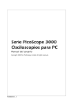 PicoScope 3000 series Manual del usuario