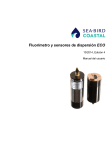 Fluorímetro y sensores de dispersión ECO - Sea