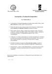 Inscripción a Evaluación Integradora