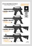 US Army Alpha Black Paintball Gun Manual