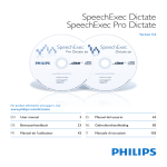 SpeechExec Dictate SpeechExec Pro Dictate