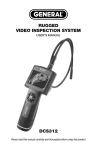 RUGGED VIDEO INSPECTION SYSTEM DCS312