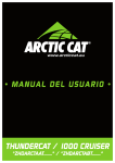 manual del usuario &bull; thundercat / 1000 cruiser