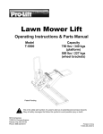 Lawn Mower Lift - Northern Tool + Equipment