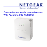 Powerline 500 WiFi Access Point (XWN5001) Installation