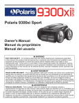 Polaris 9300xi Sport - Zodiac Pool Systems