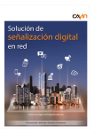 Solución de señalización digital en red