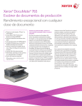 Xerox® DocuMate® 765 Escáner de documentos de