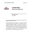 LiveCall Suite Manual de Referencia