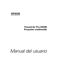PowerLite Pro G5300 - Epson America, Inc.
