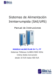 Sistemas de Alimentación Ininterrumpida (SAI/UPS)