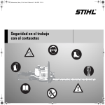 Seguridad en el trabajo con el cortasetos