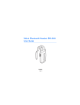 Nokia Bluetooth Headset BH-200 User Guide