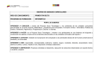 sinopsis de unidades curriculares área de conocimiento