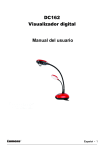 DC162 Visualizador digital Manual del usuario