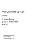 WorkCentre Pro 65/75/90 Instrucciones para la instalación