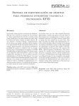 Sistema de identificaci&oacute;n de objetos para personas invidentes
