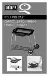 Weber Q Rolling Cart Owners Guide 41217 03/2003