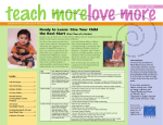 Abril 2004 - Teach More/Love More
