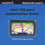 n&uuml;vi&reg; 760 para autom&oacute;viles Volvo&reg;