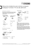 Manual de instalación para cámara compacta analógica TruVision