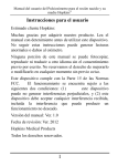 用 户 须 知 - Hopkins Medical Products