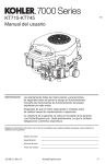 KT715-KT745 Manual del usuario