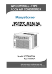 Keystone Kstaw06a Use And Care Manual