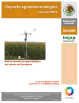 Julio - INIFAP Zacatecas - Instituto Nacional de Investigaciones