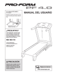 MANUAL DEL USUARIO - Icon Heath & Fitness