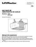 ADVERTENCIA - LiftMaster