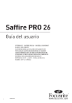 Especificaciones del Saffire PRO 26