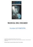 Manual del Usuario - Versi&oacute;n CLP Port&aacute;til 1.4.9