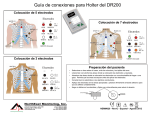 Gu&iacute;a de conexiones para Holter del DR200